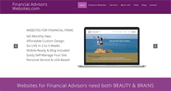 Desktop Screenshot of financialadvisorswebsites.com